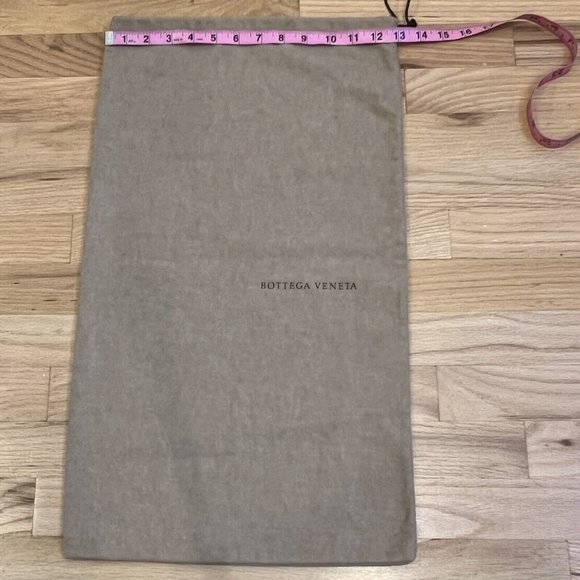 Bottega Veneta Shoe or Handbag Drawstring Dust Bag Brown - 24”x 13” - Picture 3 of 6